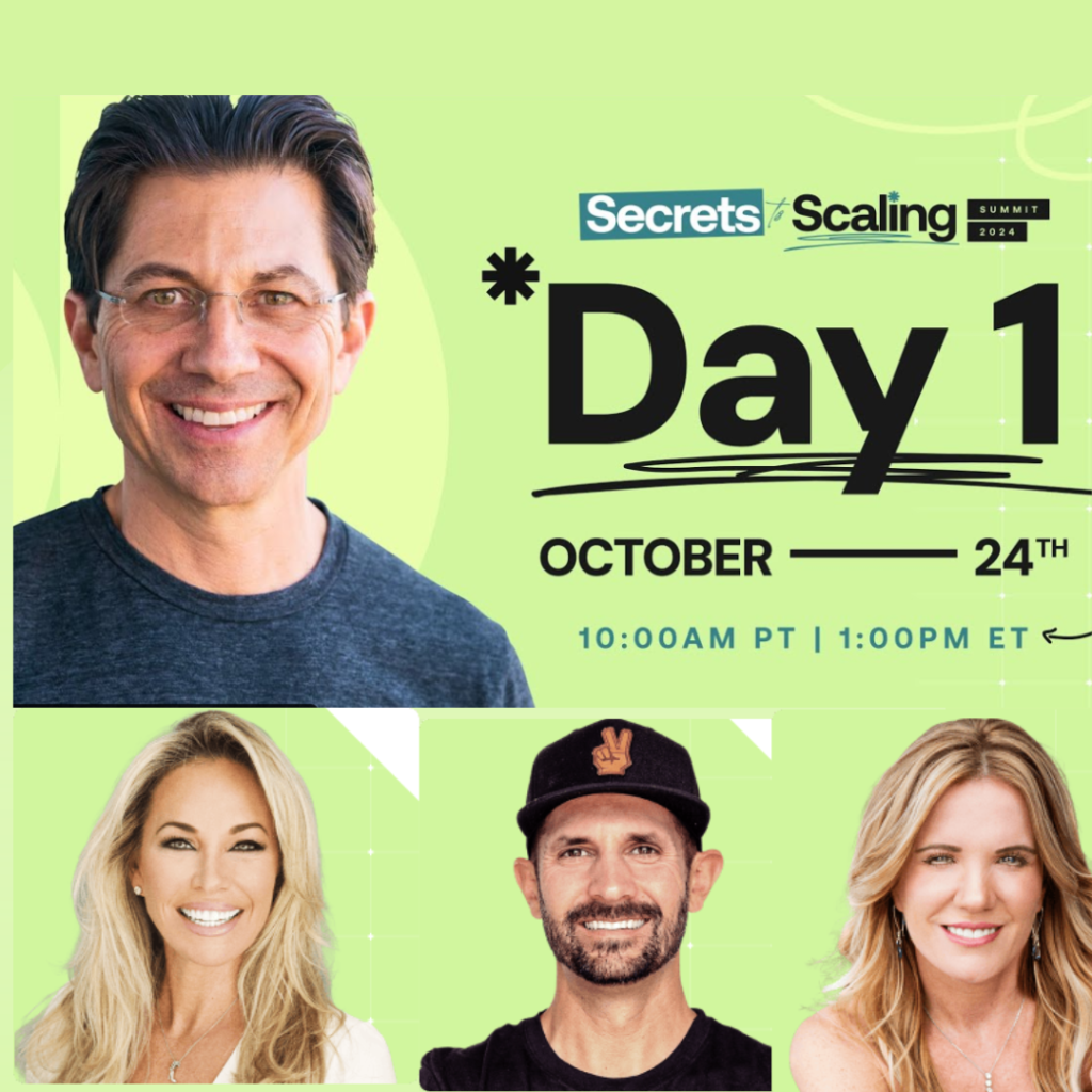 secrets to scaling summit live 